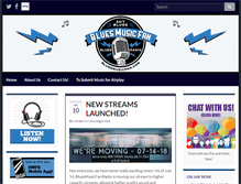 Tablet Screenshot of bluesmusicfan.com